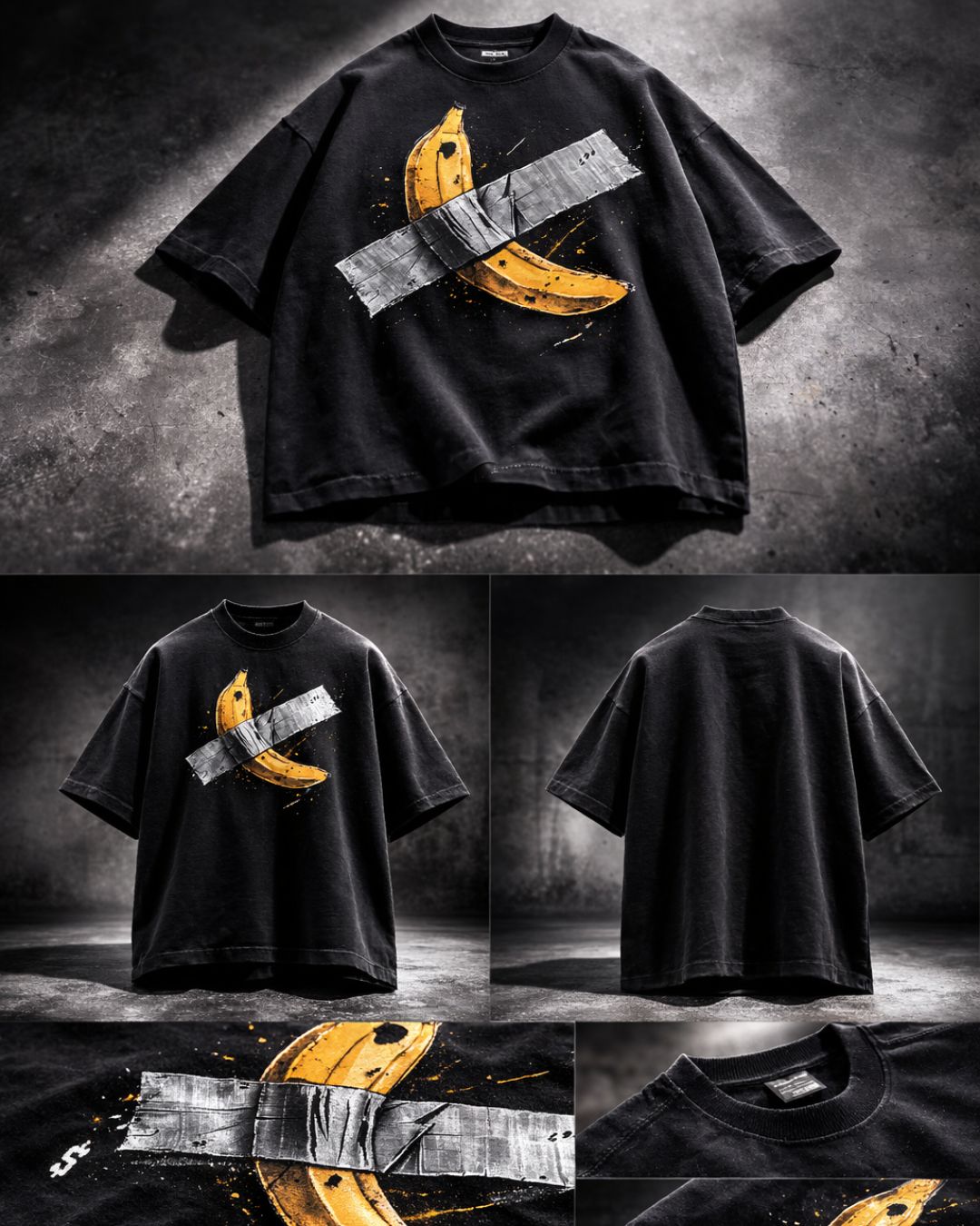 REMERA HEAVYWEIGHT // BANANA DROP Genderless - OBLIVIA