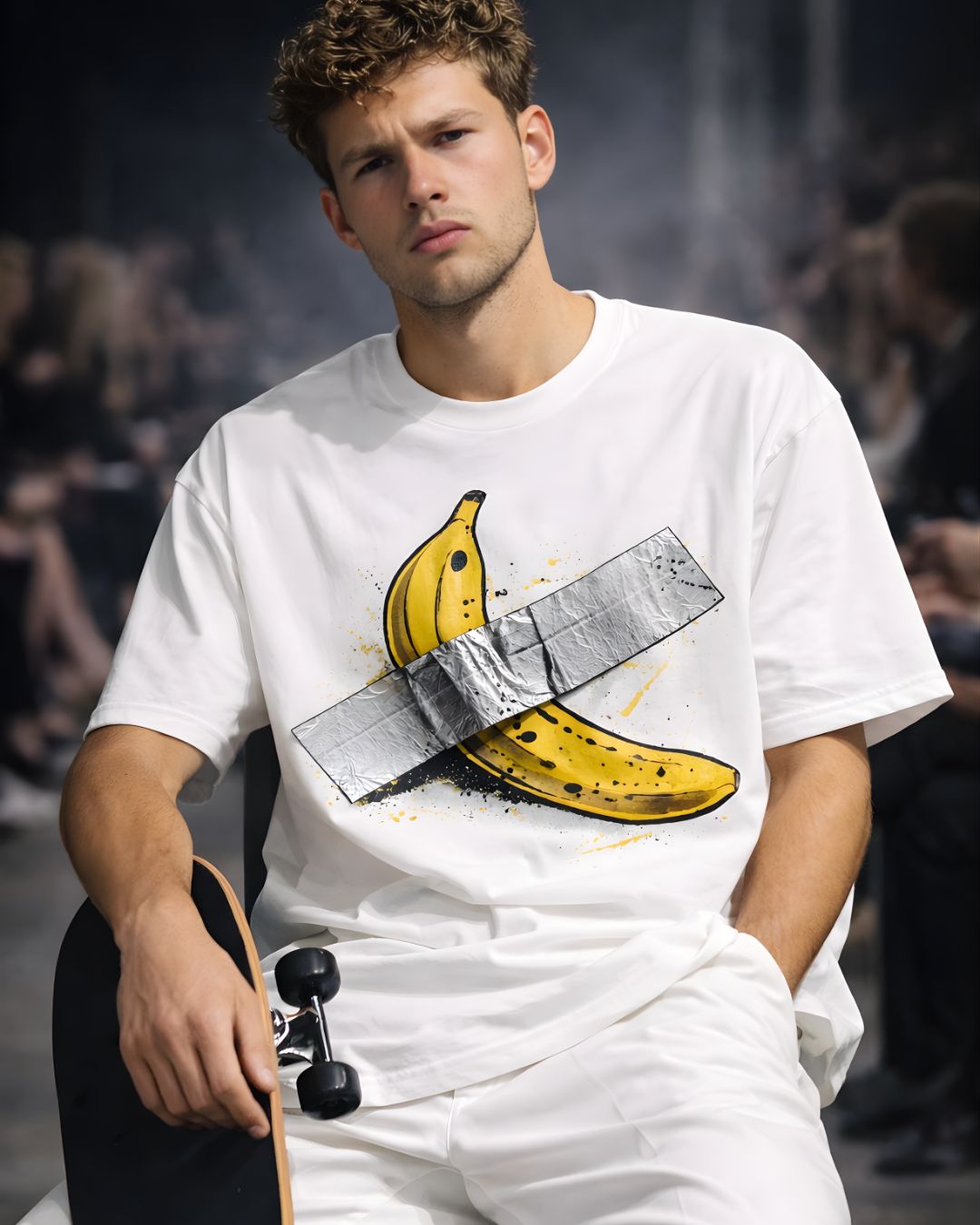 REMERA HEAVYWEIGHT // BANANA DROP Genderless - OBLIVIA
